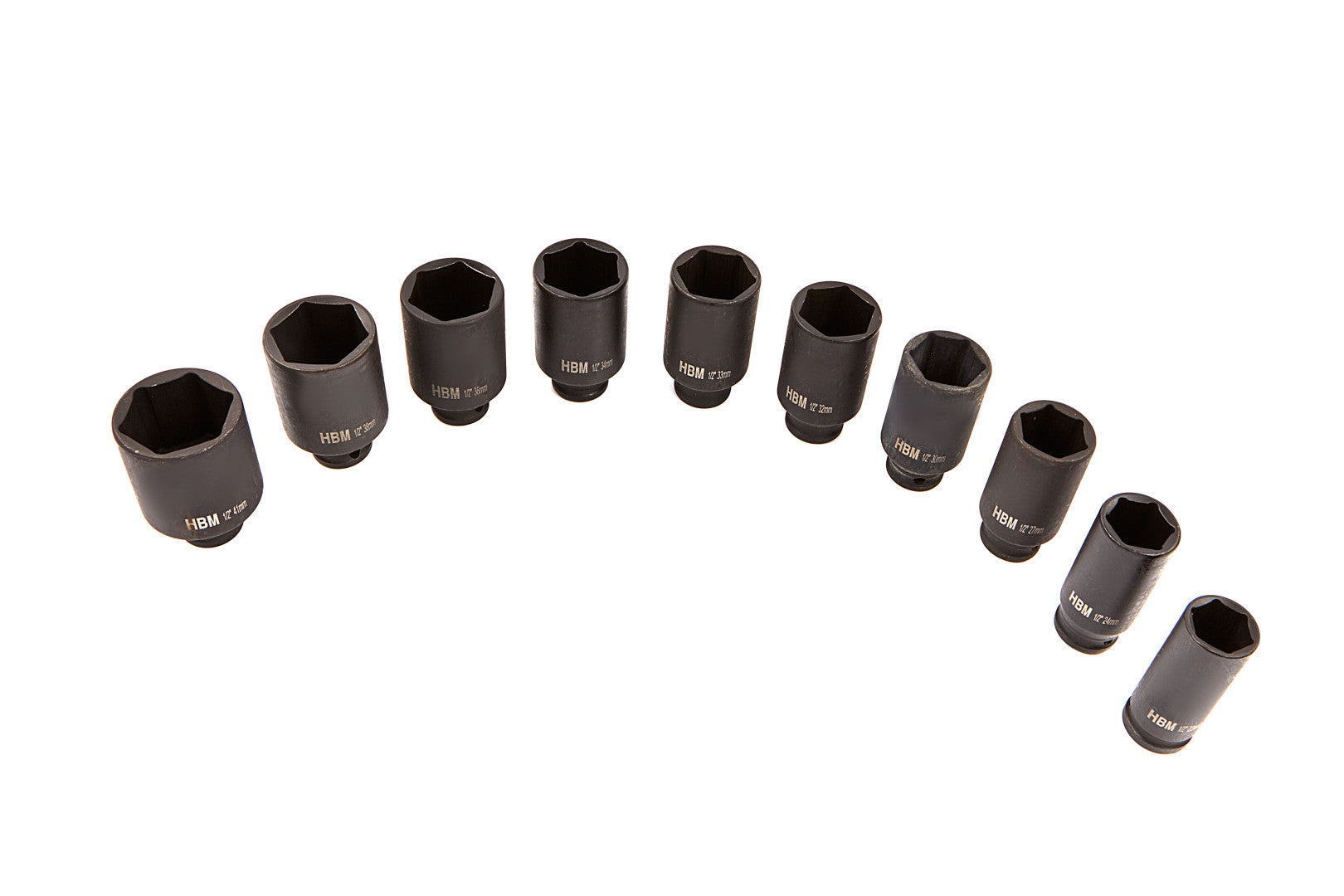 TRUSA CHEI TUBULARE DE IMPACT LUNGI 1/2 22-41 MM 10 PIESE HBM