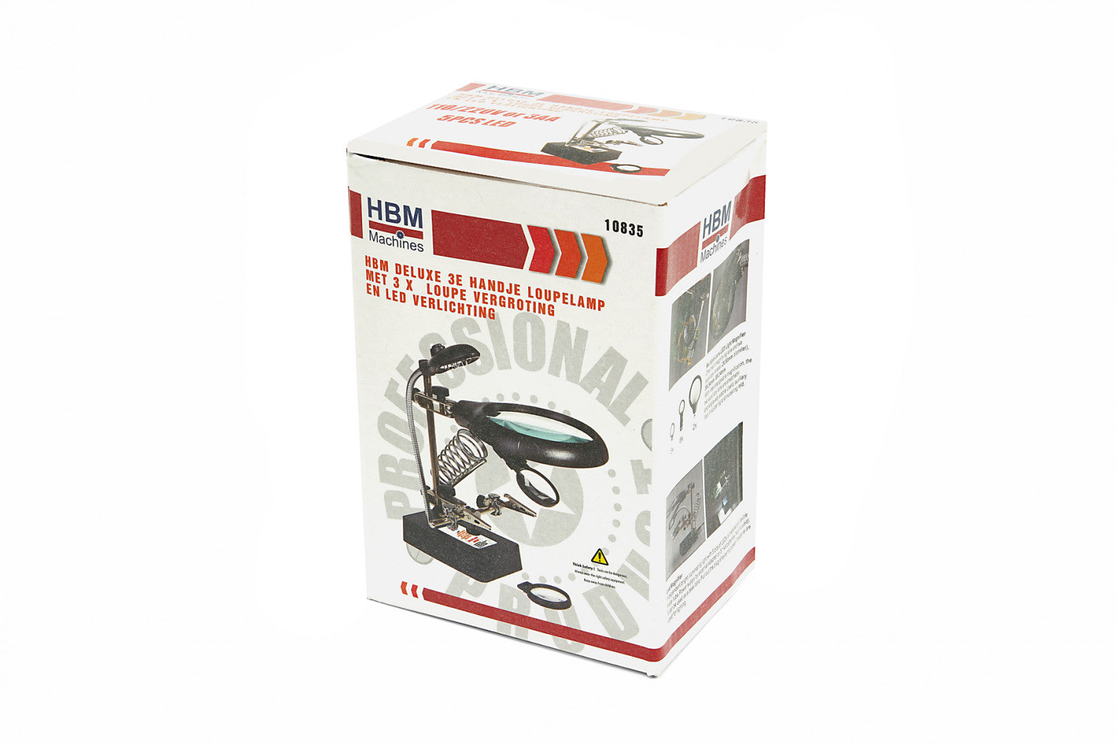 LAMPA LED DE LUCRU CU LUPA SI BRATE METALICE AJUTATOARE PT LIPIT