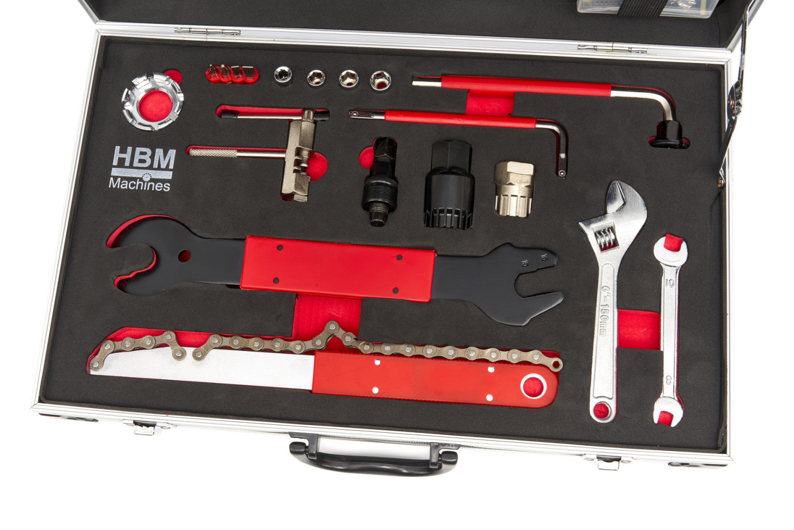 TRUSA DE SCULE HBM DE 22 PIESE PENTRU REPARAT BICICLETE