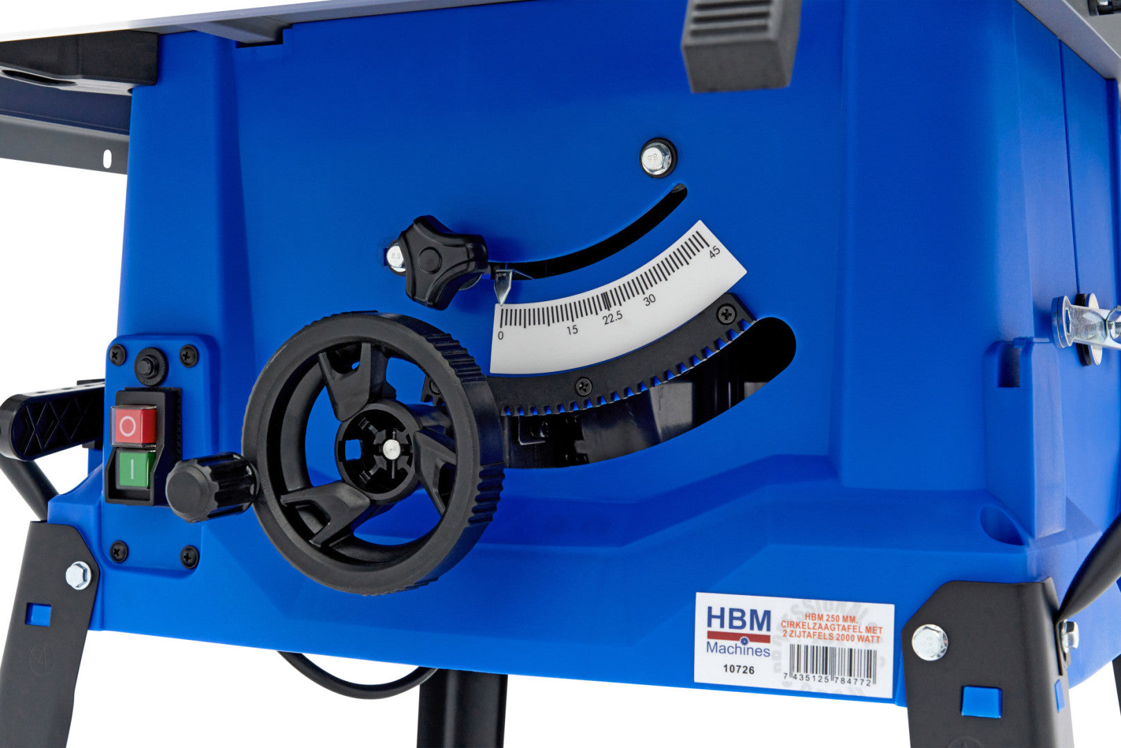 FIERASTRAU CIRCULAR CU MASA 2000W 250 MM HBM