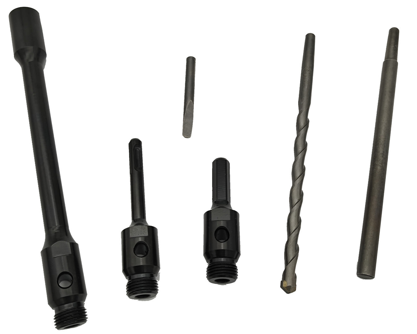 SET CAROTE DIAMANTATE 38 / 52 / 65 / 117 / 127 MM HBM