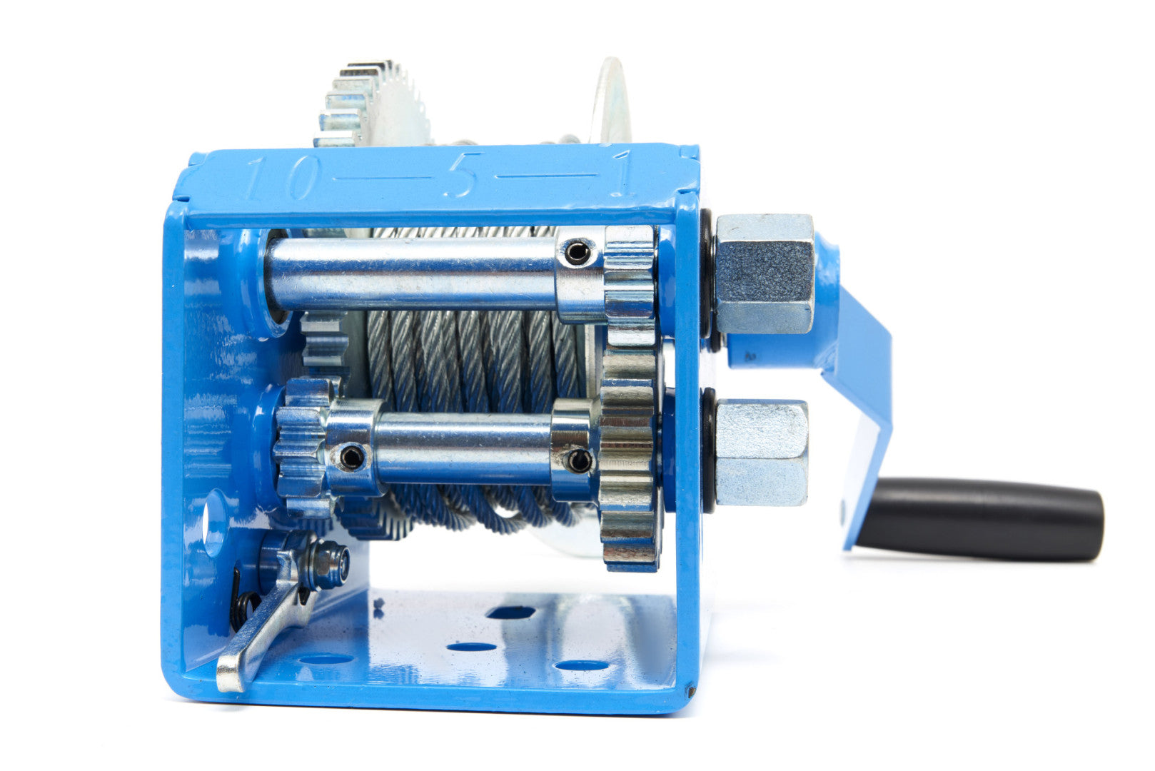 TROLIU MANUAL CU CABLU DE OTEL 7.6M - 1130 KG - HBM