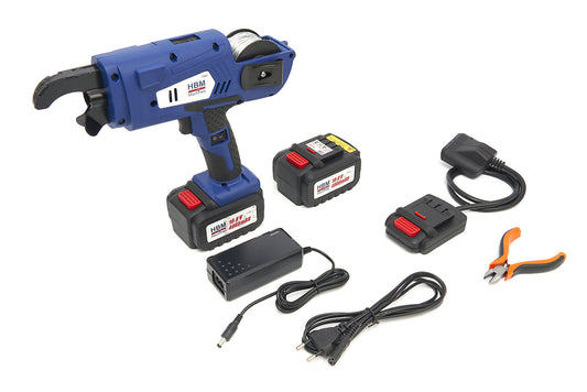 MASINA DE LEGAT FIER BETON - 2 ACUMULATORI 10.8V 4.0AH HBM