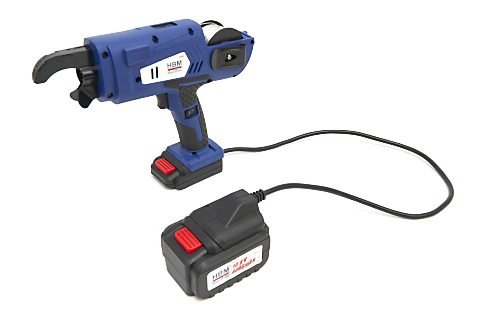 MASINA DE LEGAT FIER BETON - 2 ACUMULATORI 10.8V 4.0AH HBM