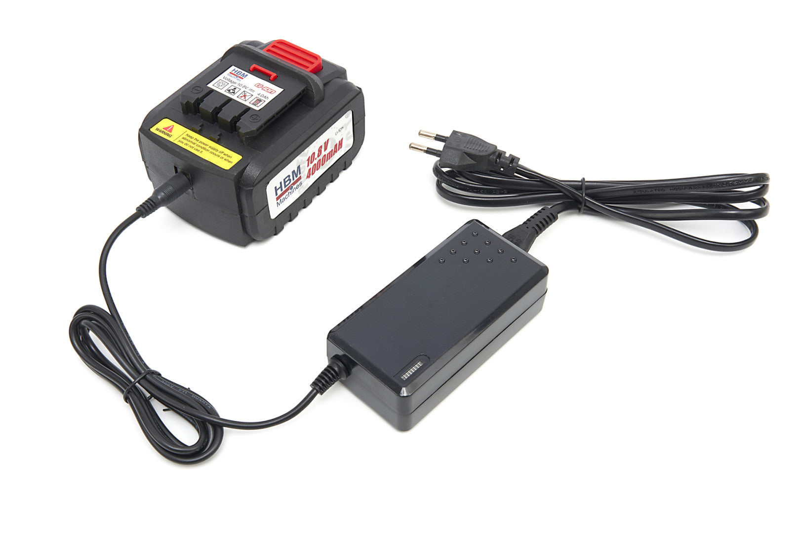 MASINA DE LEGAT FIER BETON - 2 ACUMULATORI 10.8V 4.0AH HBM