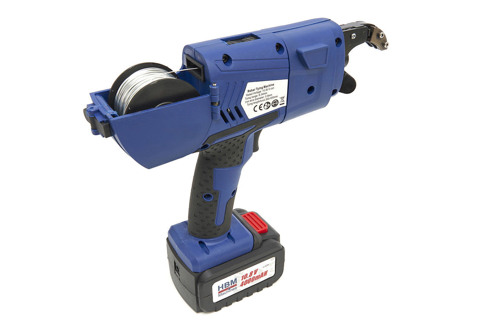 MASINA DE LEGAT FIER BETON - 2 ACUMULATORI 10.8V 4.0AH HBM