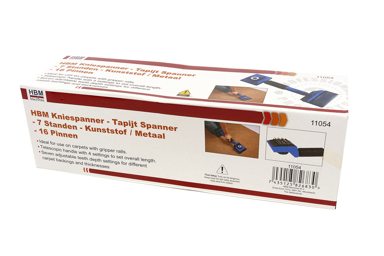 INTINZATOR REGLABIL PENTRU MOCHETA - 7 POZITII - 16 PINI HBM