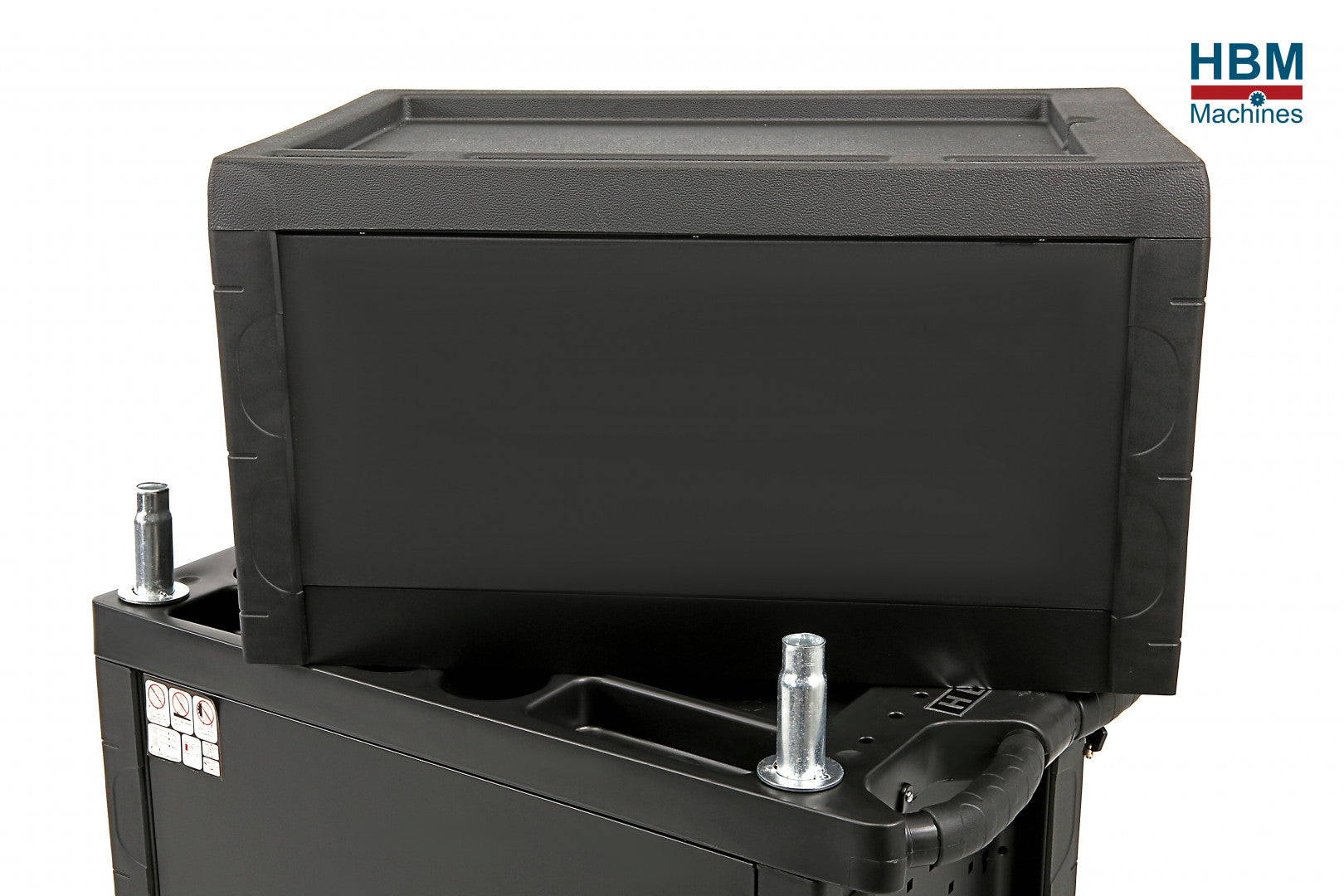 CUTIE METALICA CU 4 SERTARE PENTRU SCULE - ALBASTRU