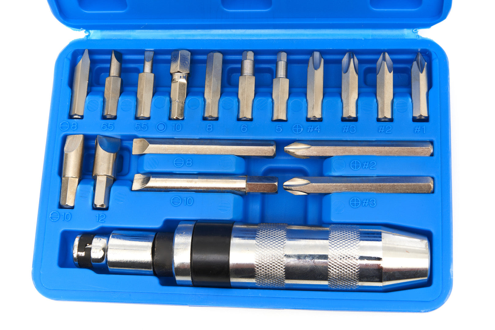 TRUSA SURUBELNITA DE IMPACT CU ROTATIE 18 PIESE