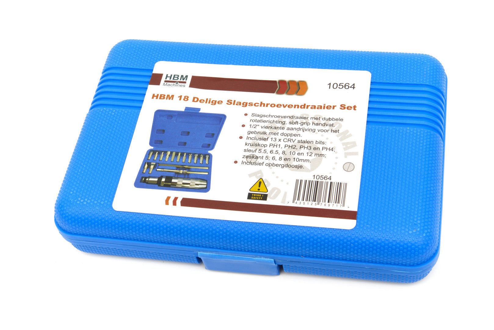 TRUSA SURUBELNITA DE IMPACT CU ROTATIE 18 PIESE