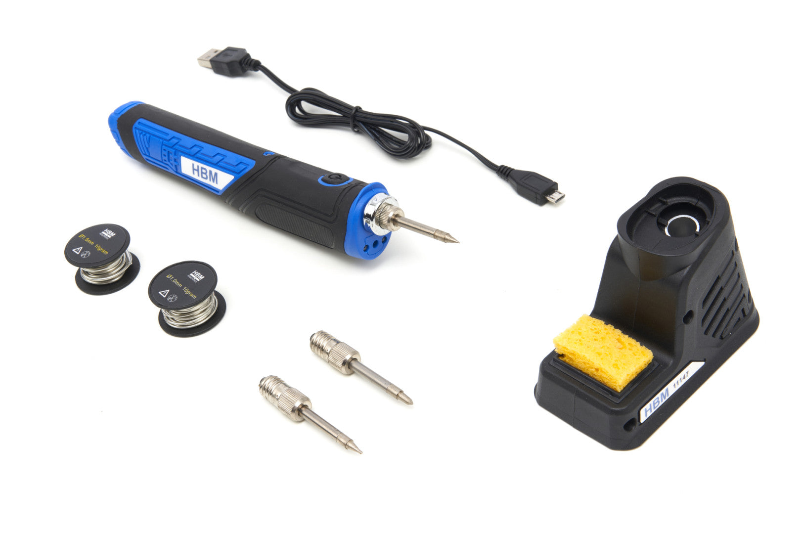 PISTOL DE LIPIT CU ACUMULATOR 3.6V 8W HBM