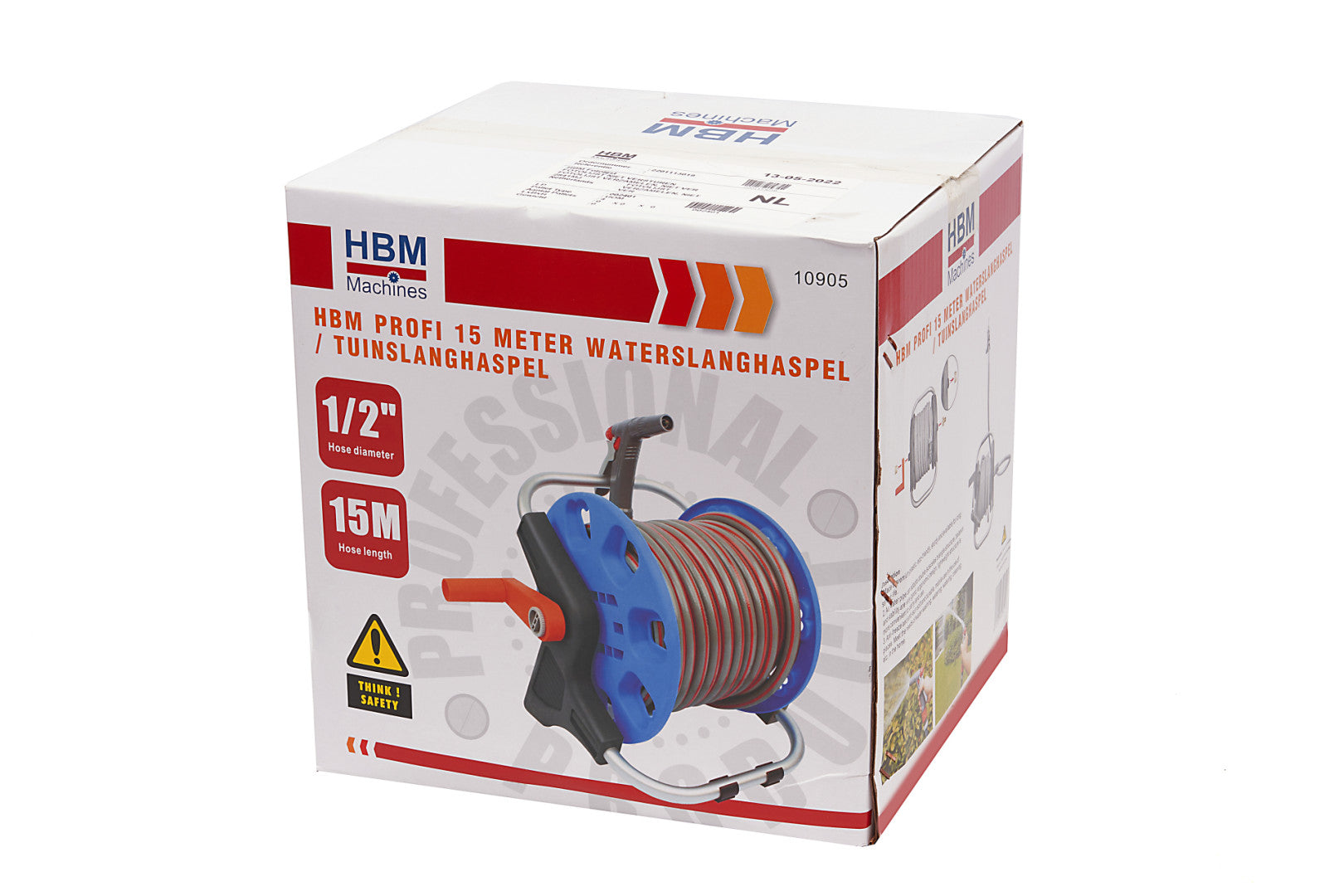 TAMBUR CU FURTUN DE APA PENTRU GRADINA 15M HBM