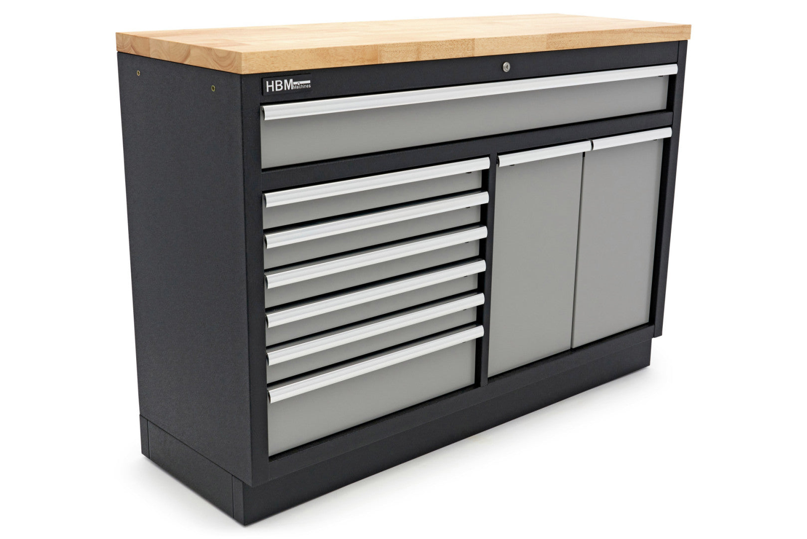 DULAP DE SCULE PROFESIONAL CU BANC DE LUCRU 136CM 9 SERTARE HBM
