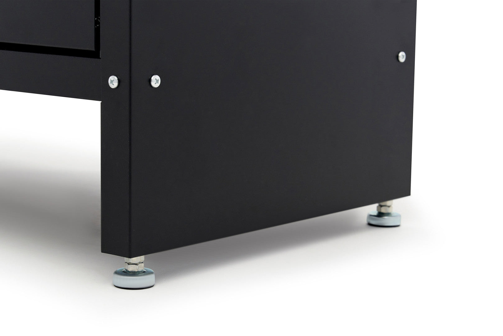 BANC DE LUCRU METALIC 120 CM CU 8 SERTARE SI BLAT DIN LEMN MASIV