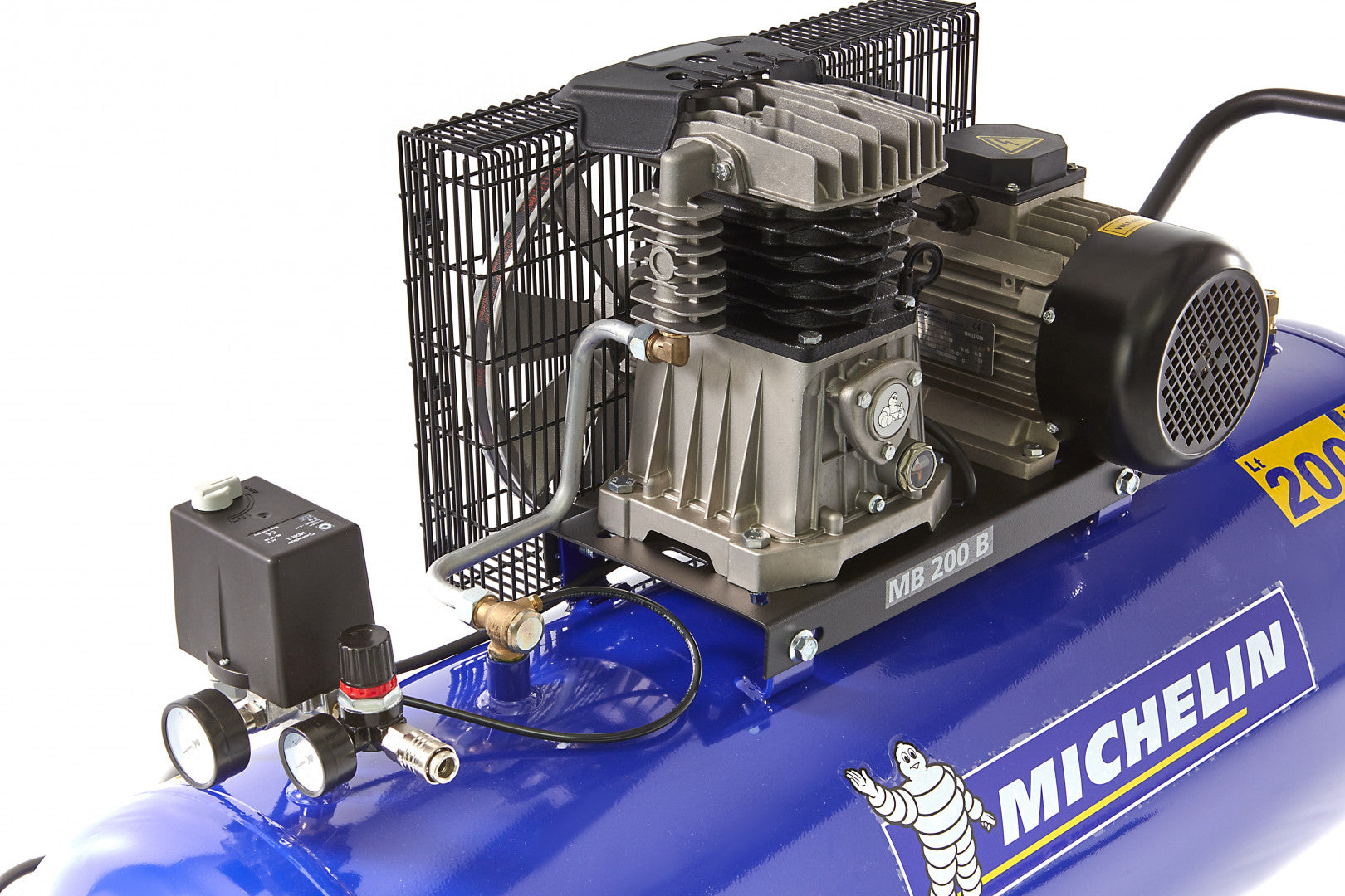 COMPRESOR PROFESIONAL MICHELIN 200L 3CP 230V PRODUS FIAC ITALY