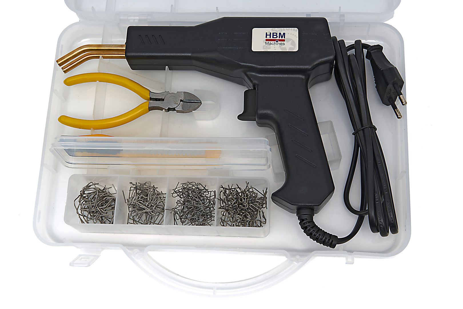 PISTOL DE LIPIT SI REPARAT PLASTIC 43W CU 200 DE CAPSE HBM