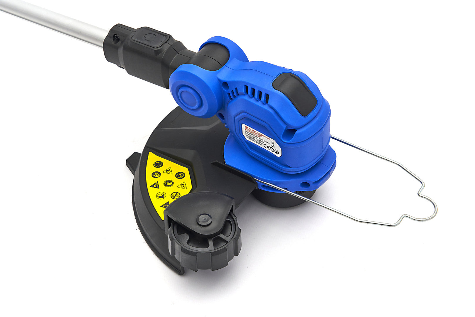 SET TRIMMER DE TUNS IARBA GAZON SI TRIMMER DE TAIAT GARD VIU CU 2 ACUMULATORI 20V 4.0Ah HBM