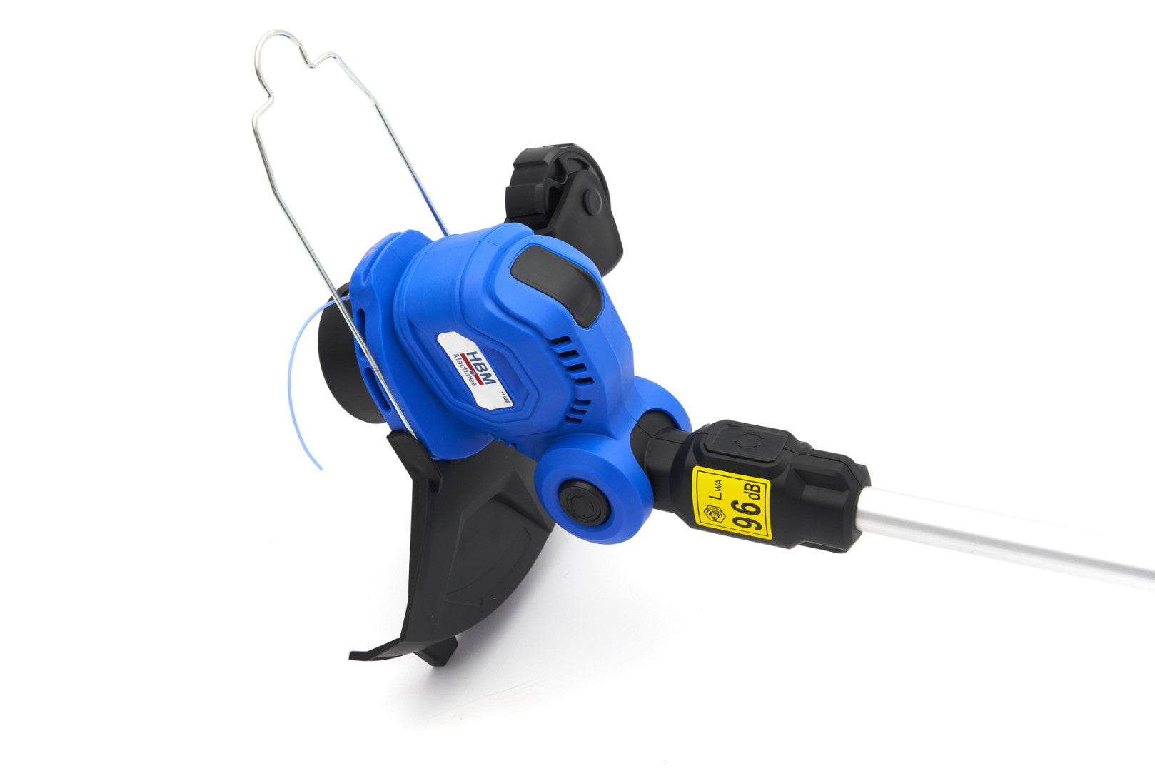 SET TRIMMER DE TUNS IARBA GAZON SI TRIMMER DE TAIAT GARD VIU CU 2 ACUMULATORI 20V 4.0Ah HBM