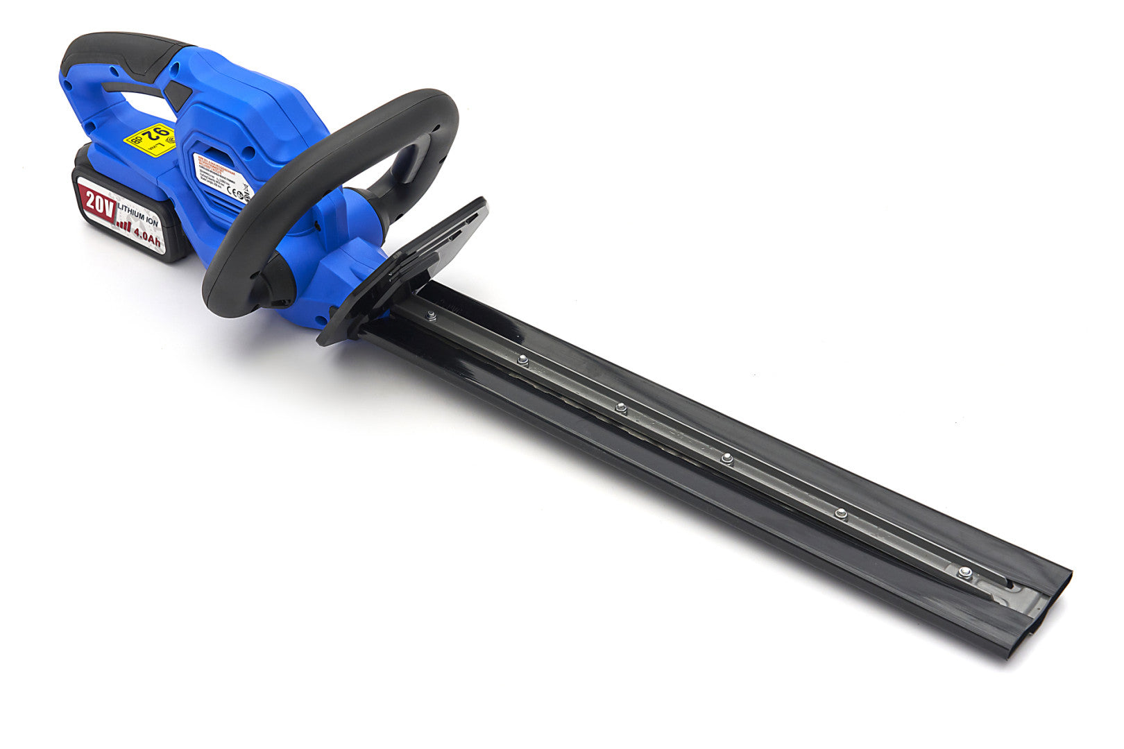 SET TRIMMER DE TUNS IARBA GAZON SI TRIMMER DE TAIAT GARD VIU CU 2 ACUMULATORI 20V 4.0Ah HBM