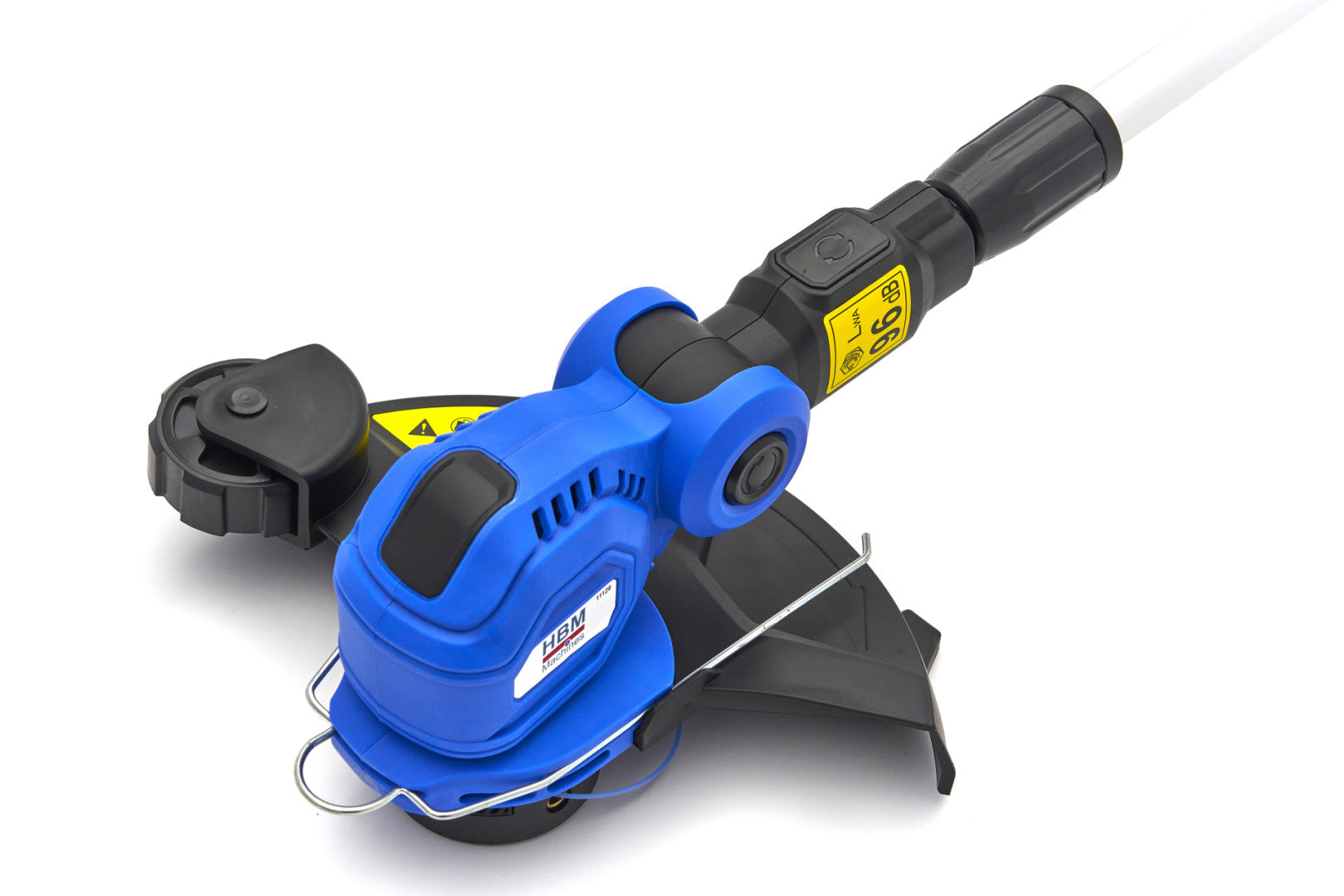 SET TRIMMER DE TUNS IARBA GAZON SI TRIMMER DE TAIAT GARD VIU CU 2 ACUMULATORI 20V 4.0Ah HBM