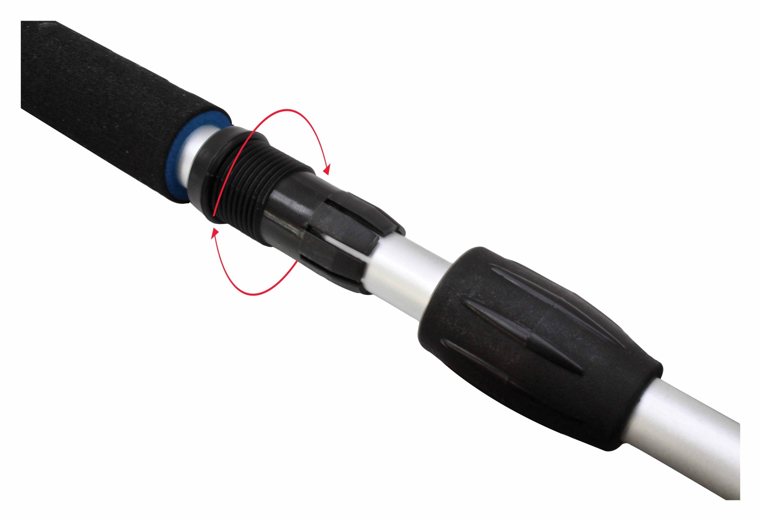 PERIE AUTO PENTRU SPALAT CU MANER TELESCOPIC 250 X 60 MM 1020 - 1725 MM