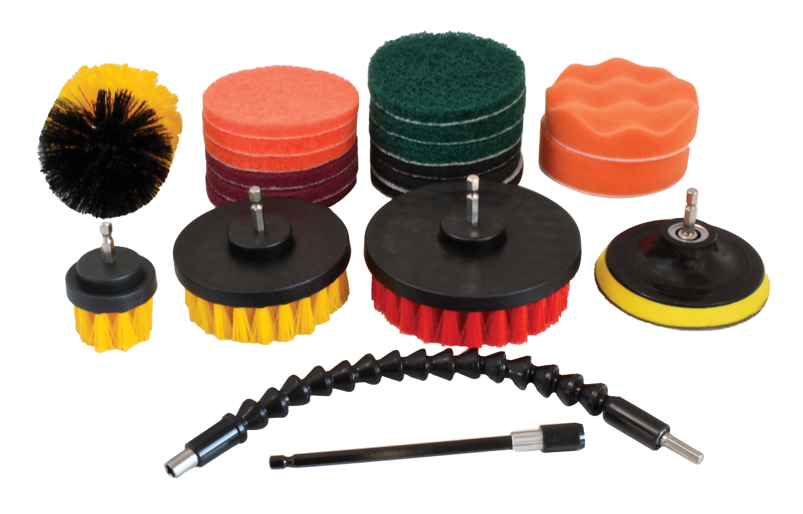 SET PERII CURATARE PENTRU BORMASINA, 21 PIESE SATRA