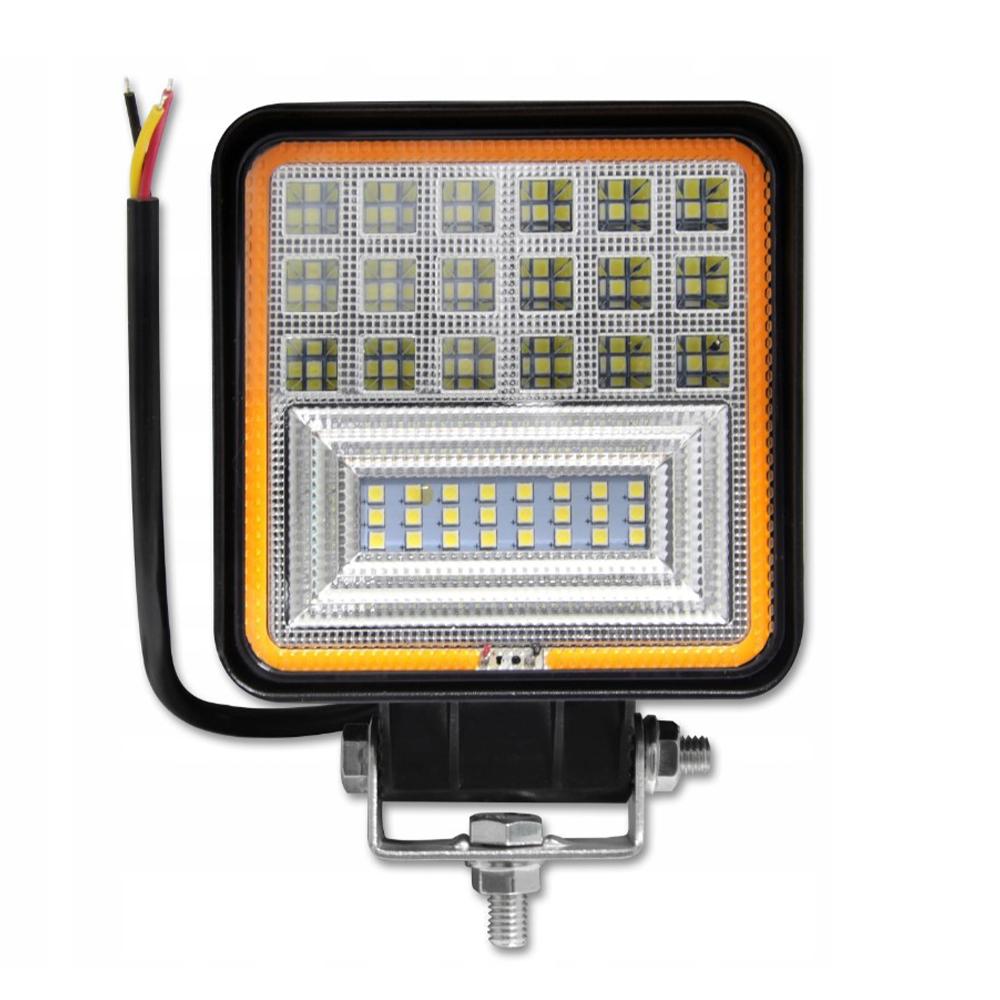 PROIECTOR LED AUTO CU SEMNALIZARE 10-60C 126W
