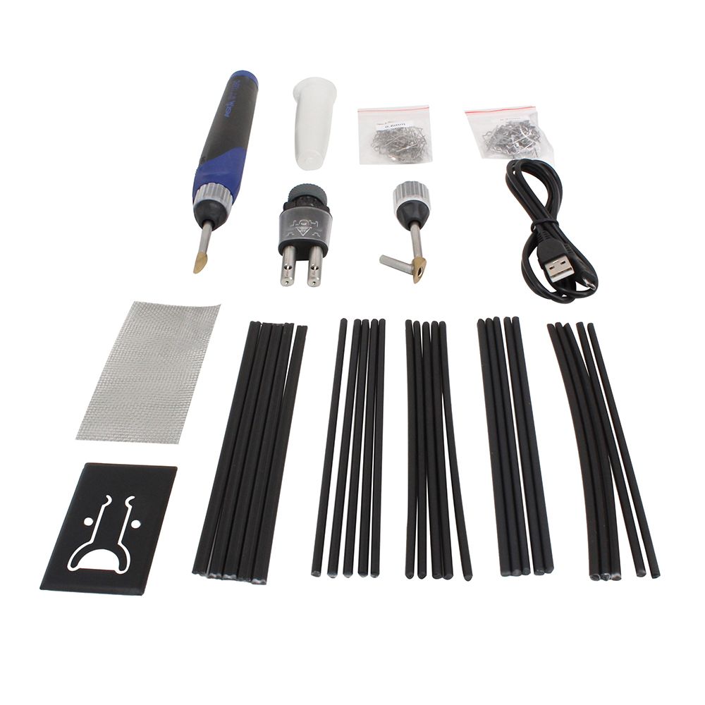 APARAT DE LIPIT CU COSITOR - LIPIT SUDAT ELEMENTE DIN PLASTIC CU ACUMULATOR LI-ION REINCARCABIL 2500mAh 500°C