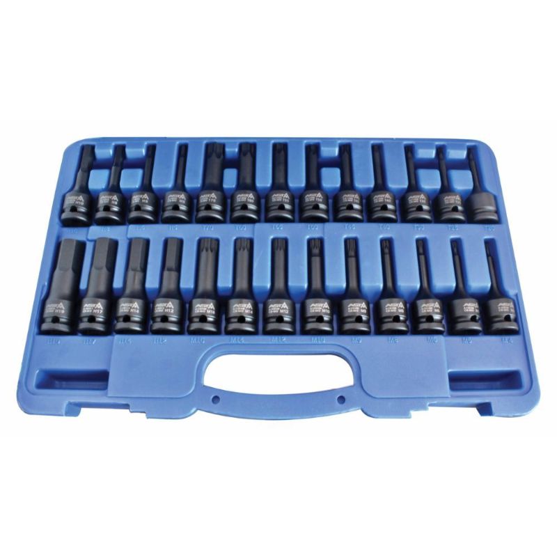SET BITI IMBUS TORX XZN SPLINE DE IMPACT 1/2 26 PIESE