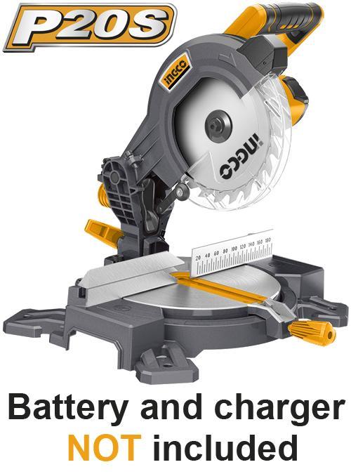 FIERASTRAU CIRCULAR STATIONAR REGLABIL 20V FARA INCARCATOR SI ACUMULATORI INGCO