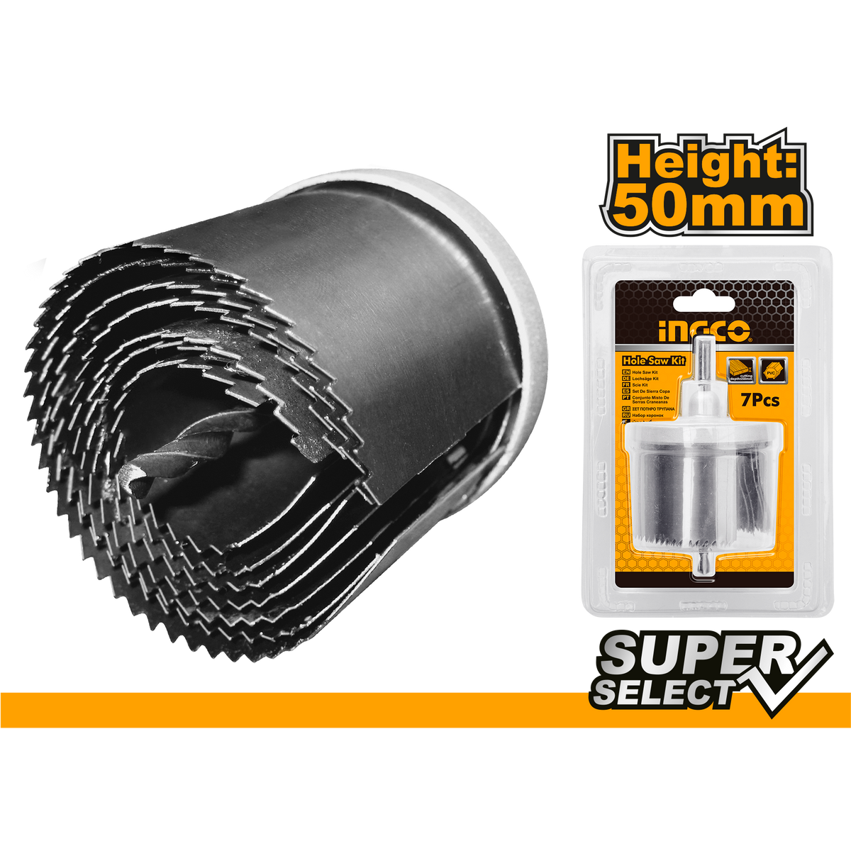 SET 7 FREZE PENTRU RIGIPS INGCO