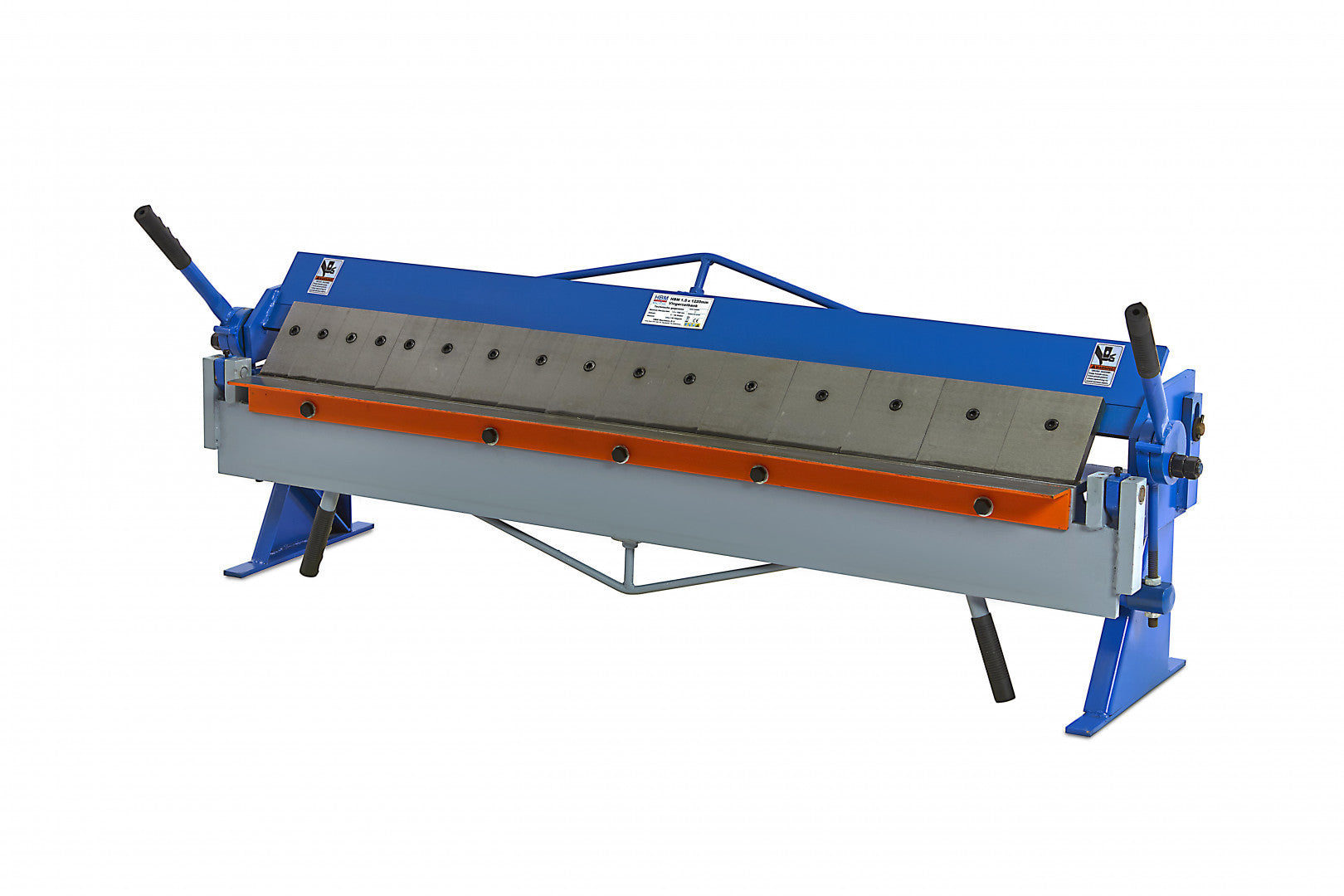 Abkant manual segmentat 1220 mm – masina profesionala de indoit tabla, grosime 1.5 mm HBM MACHINES OLANDA