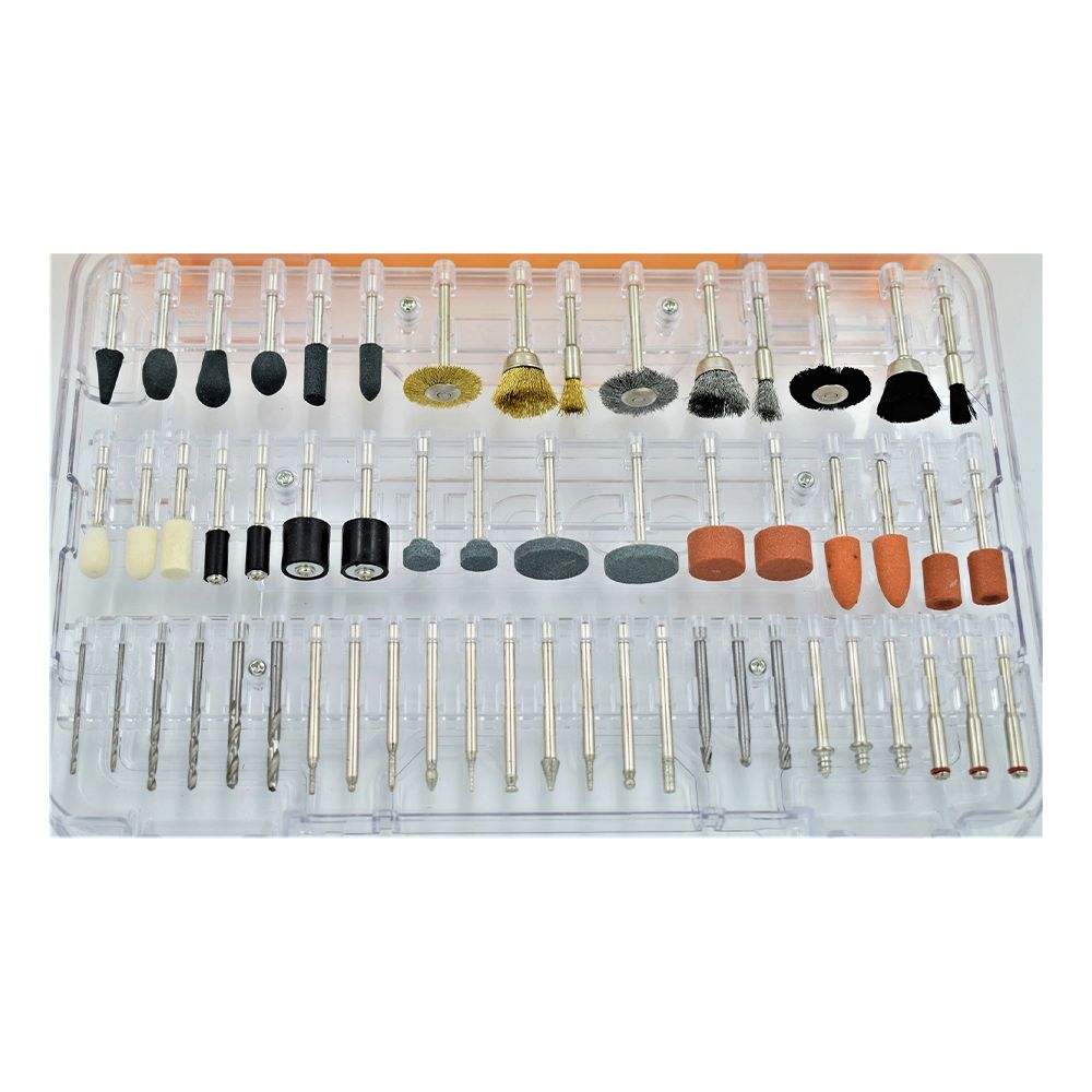 SET ACCESORII PENTRU SLEFUITOR - POLIZOR BIAX 410 PIESE INGCO