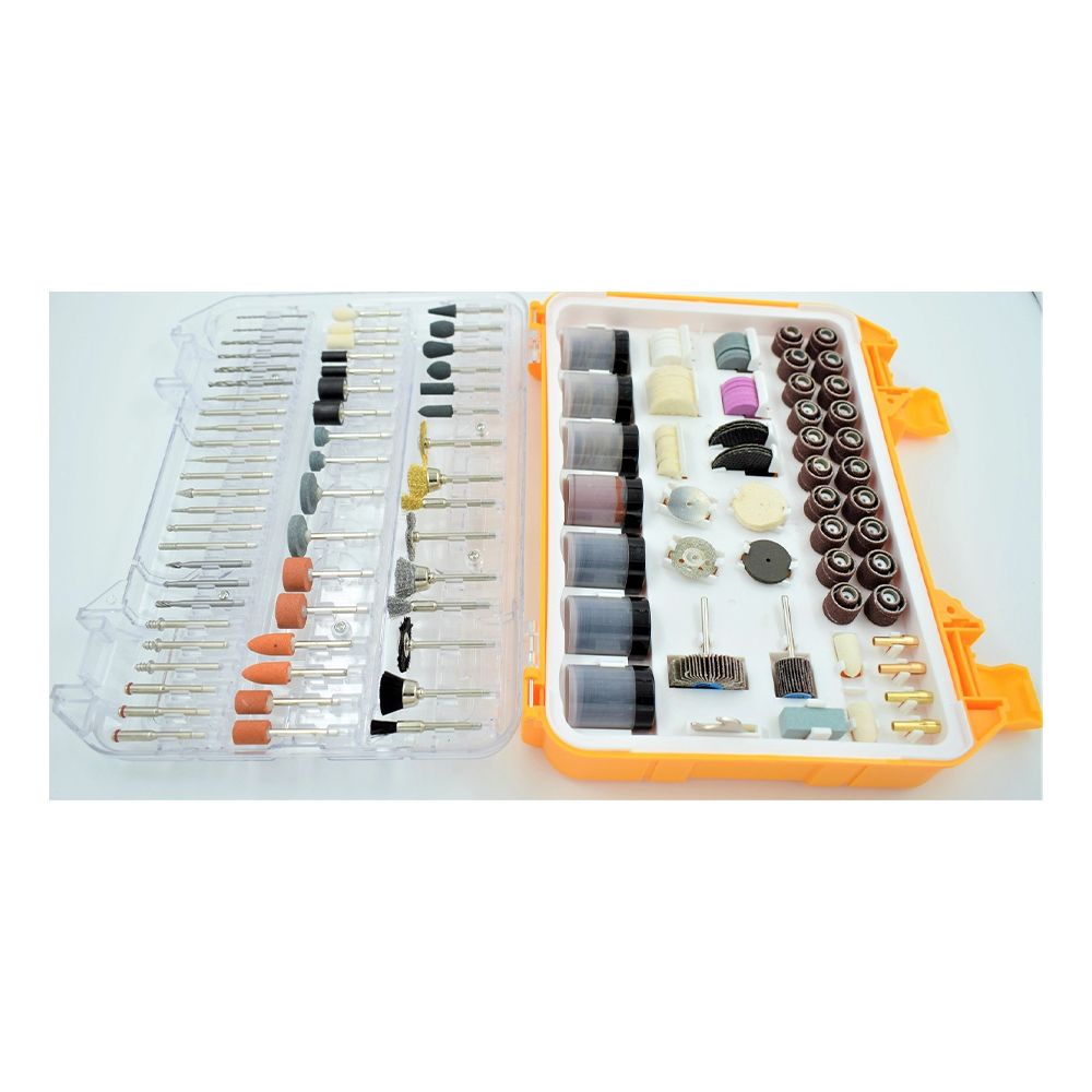 SET ACCESORII PENTRU SLEFUITOR - POLIZOR BIAX 410 PIESE INGCO