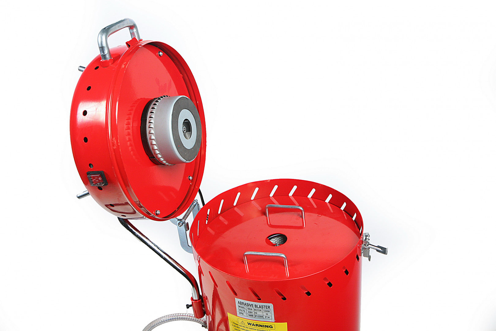 Aparat dispozitiv de sablat exterior cu aspiratie 105l