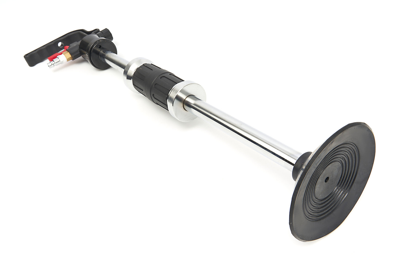 Aparat dispozitiv pneumatic cu ciocan culisant pentru indreptat tabla caroserie auto