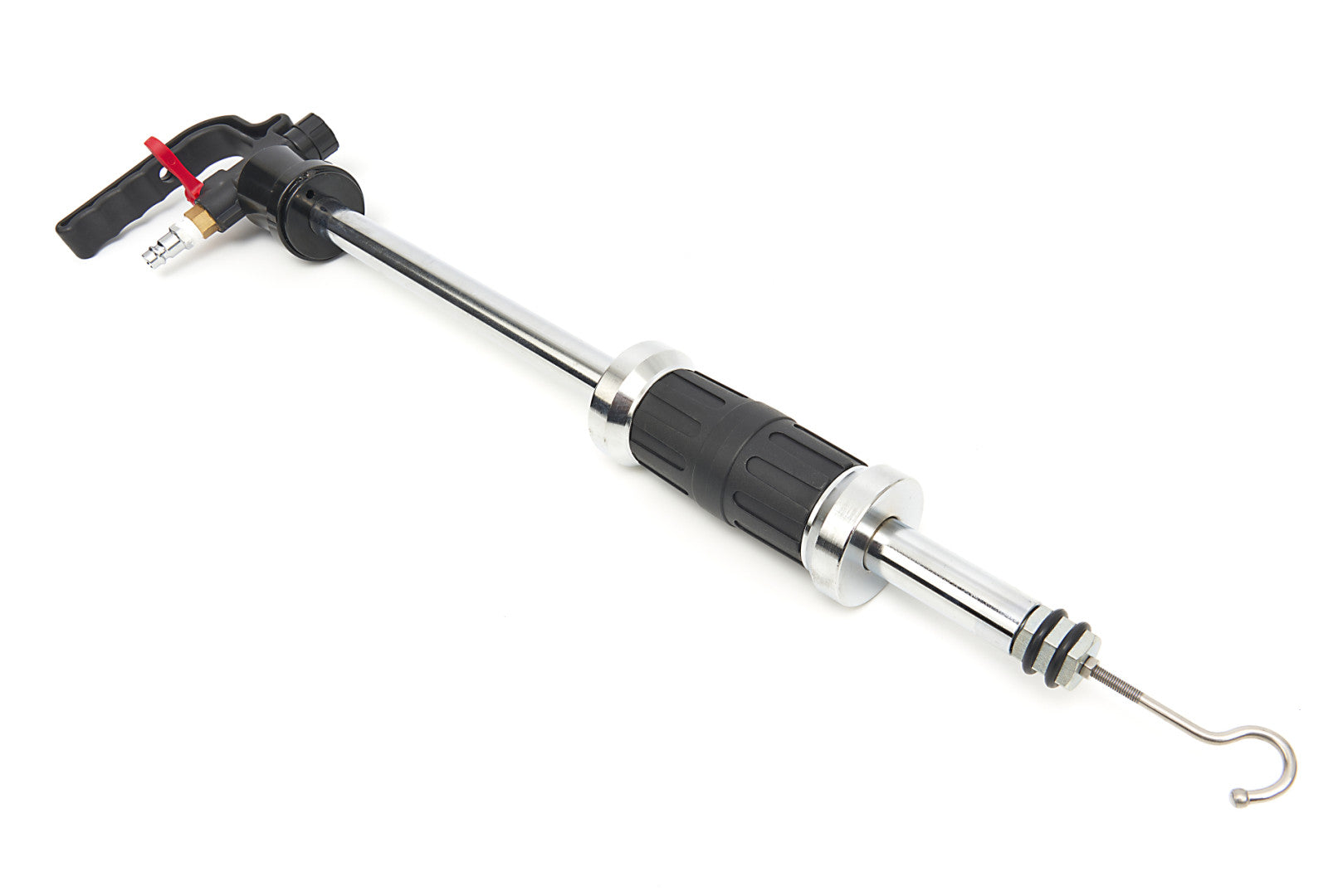 Aparat dispozitiv pneumatic cu ciocan culisant pentru indreptat tabla caroserie auto