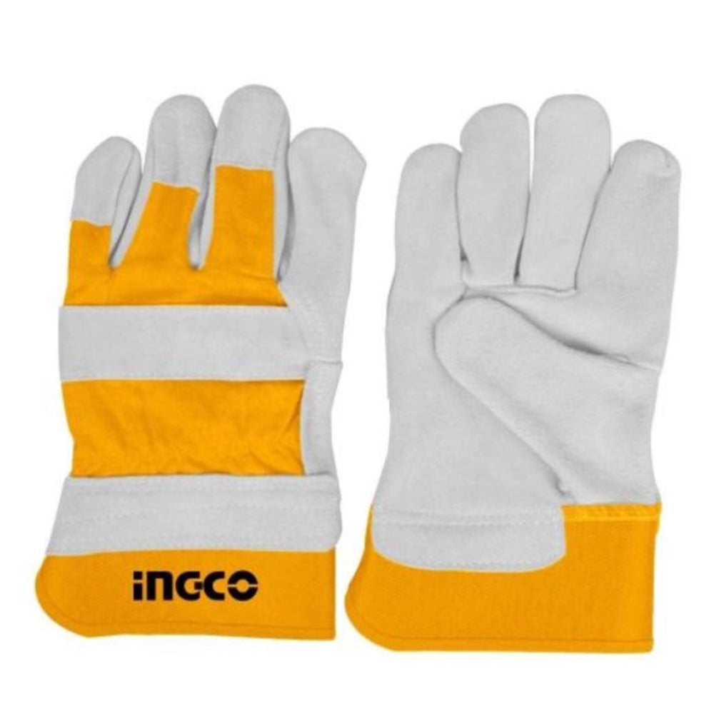MANUSI PROTECTIE DIN PIELE PENTRU SUDURA MARIME 10.5 INGCO