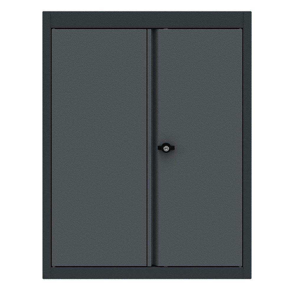 DULAP CORP FISET METALIC CU 2 USI 2 POLITE PENTRU ATELIER SERVICE 62 X 53 X 79 CM