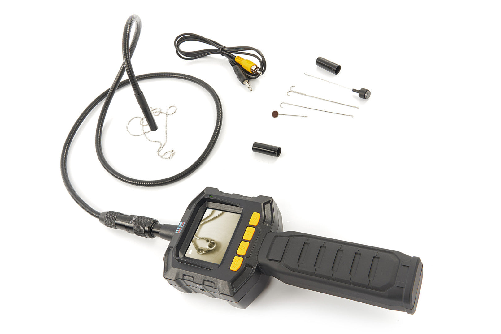Camera video-endoscop de inspectie cu ecran afisaj color LCD tft 2.3 inch HBM MACHINES OLANDA
