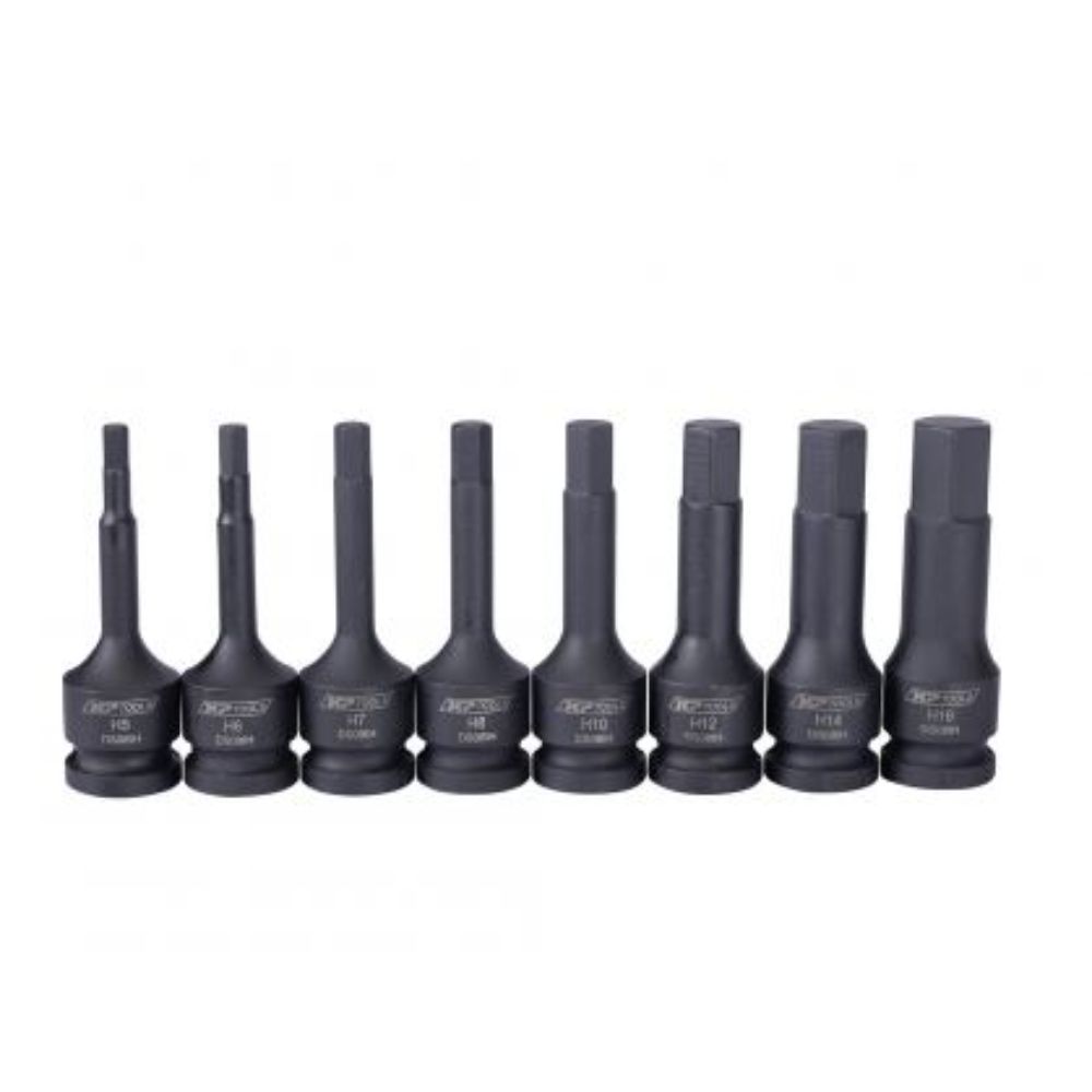 SET BITI IMBUS HEXAGONAL DE IMPACT 1/2 8 PIESE