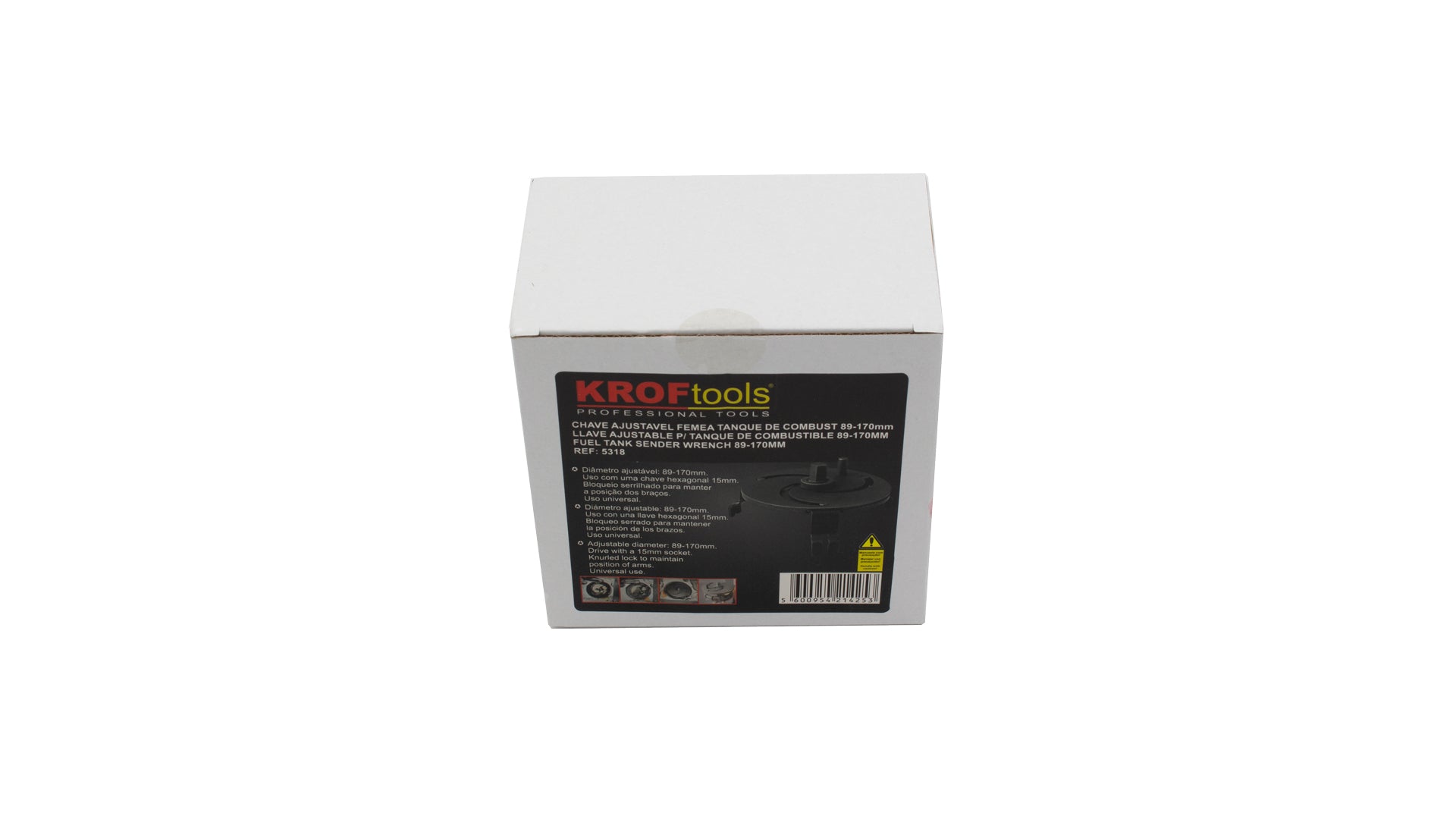 Cheie montare demontare capac pompa rezervor 89-170mm KROFTOOLS