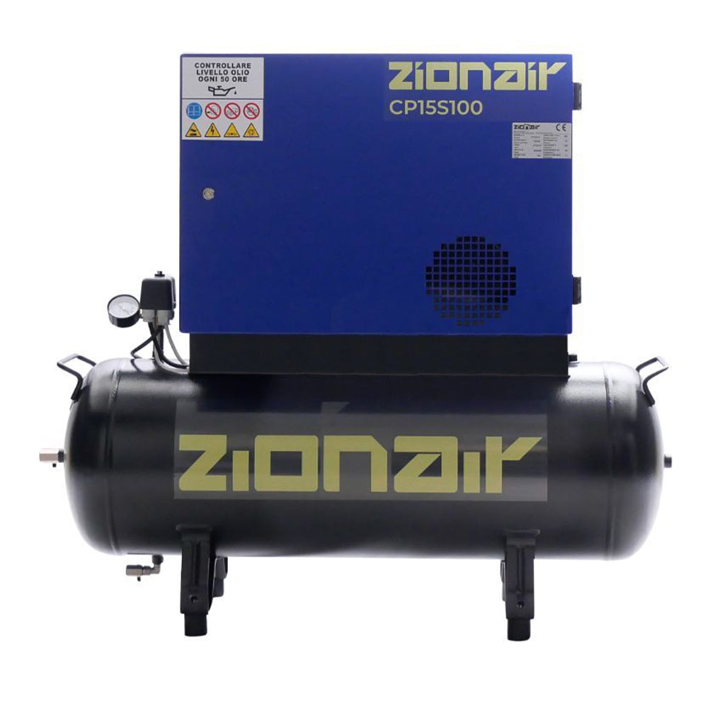 COMPRESOR SILENTIOS 1.5KW 10 BAR 100L 230V ZIONAIR
