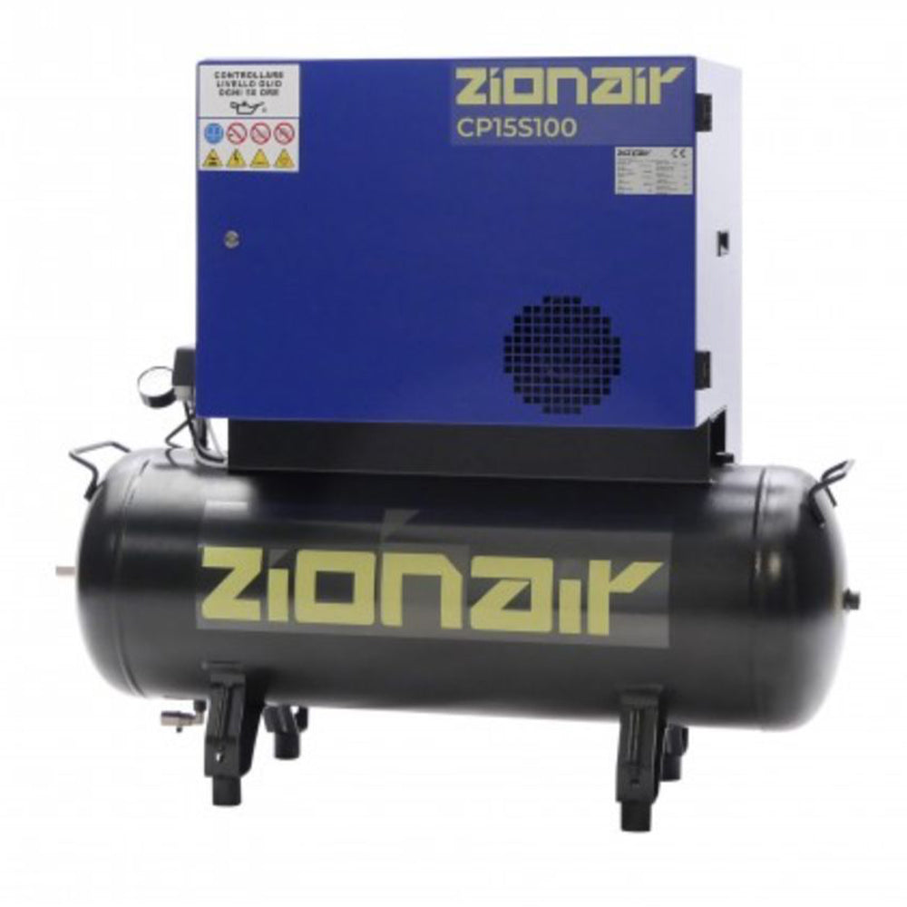COMPRESOR SILENTIOS 1.5KW 10 BAR 100L 230V ZIONAIR