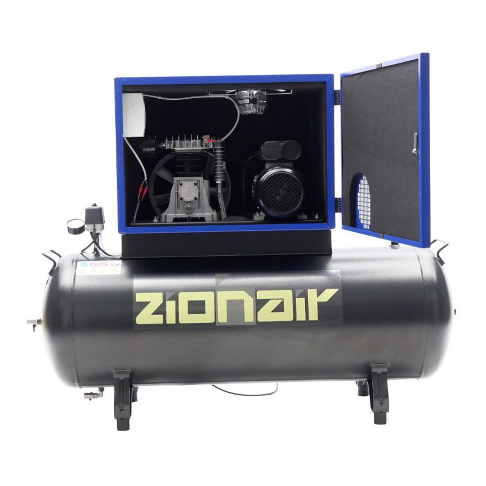 COMPRESOR SILENTIOS 2.2KW 10 BAR 200L 230V ZIONAIR