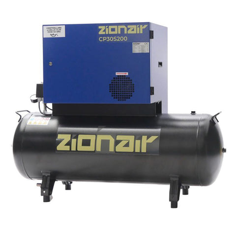 COMPRESOR SILENTIOS 3KW 11 BAR 200L 400V ZIONAIR