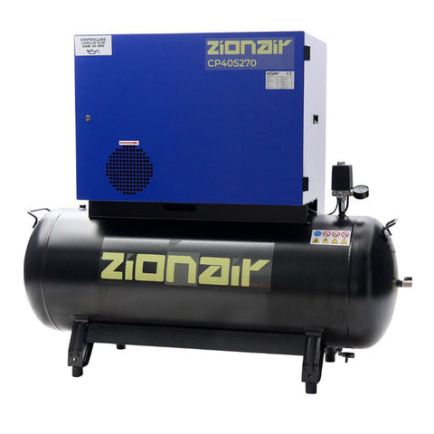 COMPRESOR SILENTIOS 4KW 11 BAR 270L 400V ZIONAIR