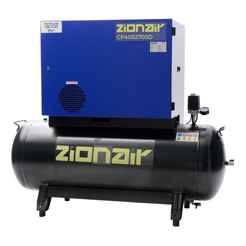 COMPRESOR SILENTIOS CU STAR-DELTA 4KW 11 BAR 270L 400V ZIONAIR