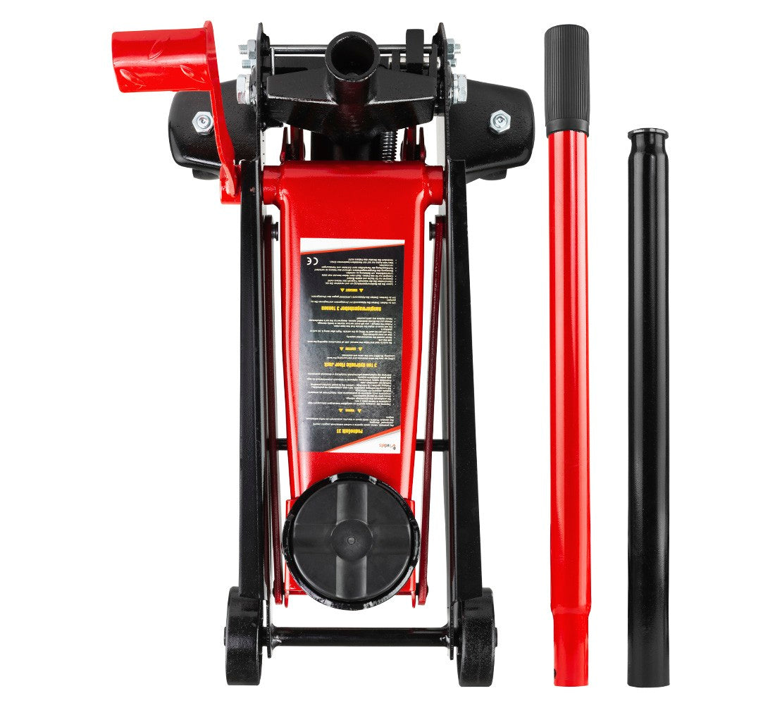 Cric hidraulic 3T profesional tip crocodil cu pedala rapida