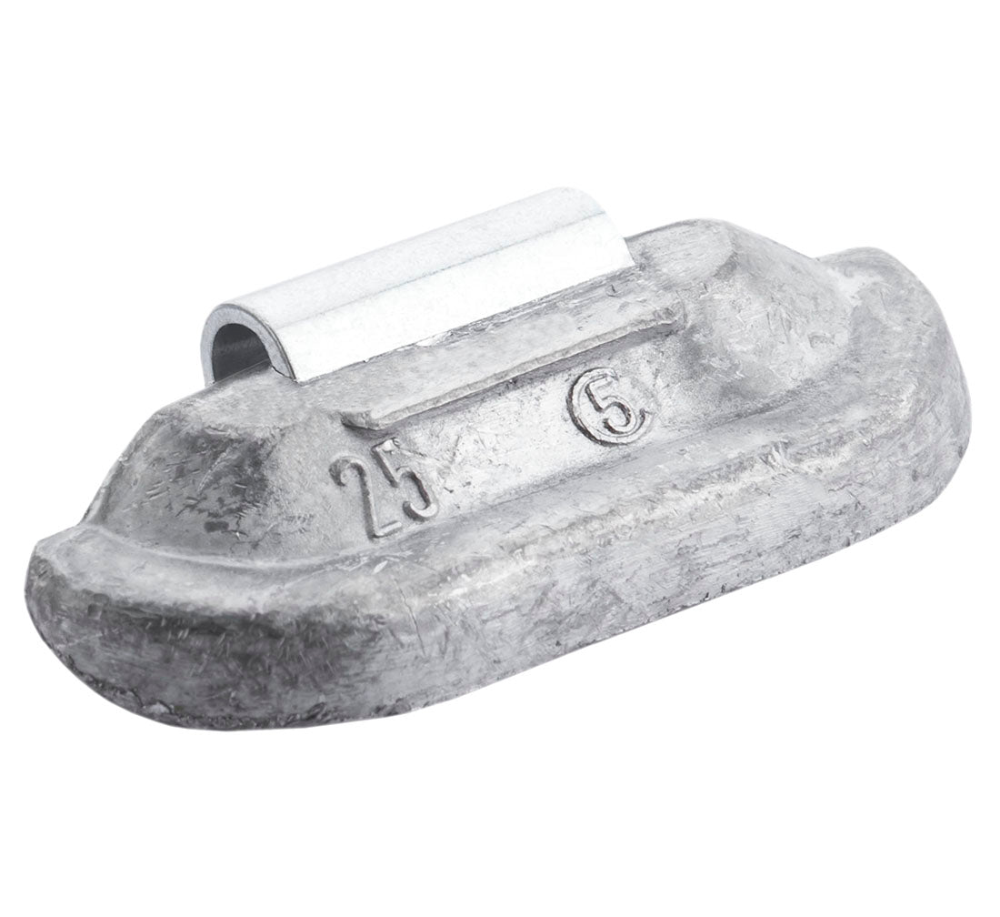 Cutie contragreutati pentru jante tabla 25 grame - 100 buc - pb 2.6 kg